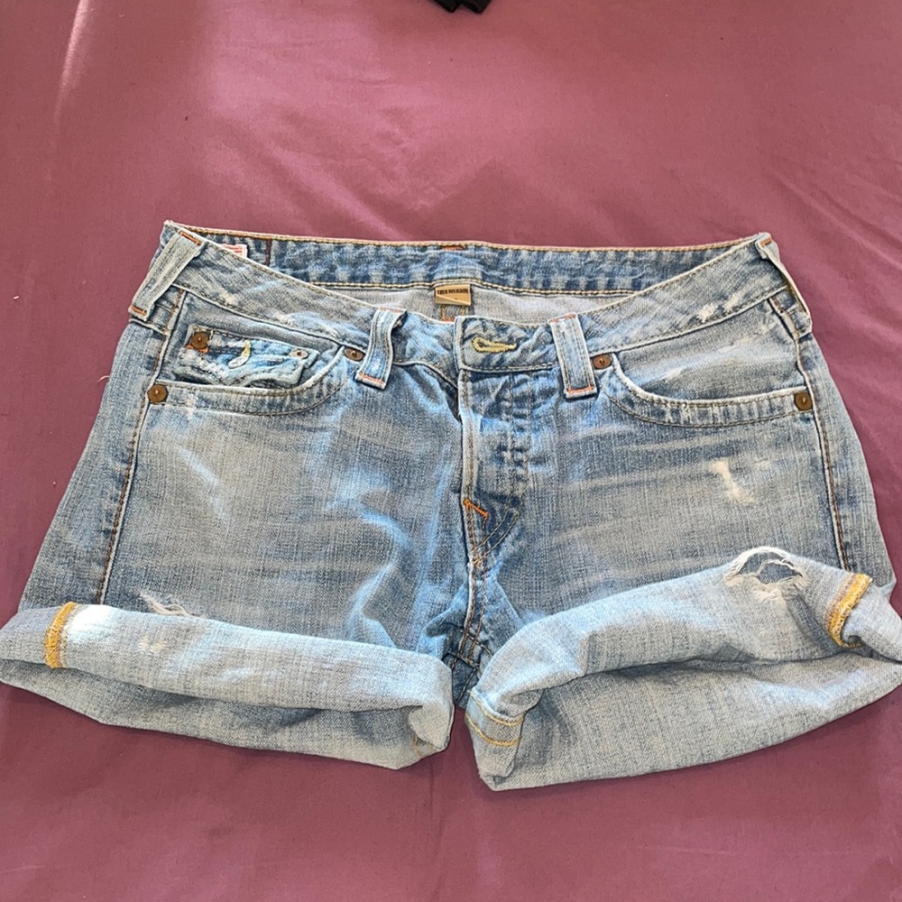 Authentic women true religion shorts